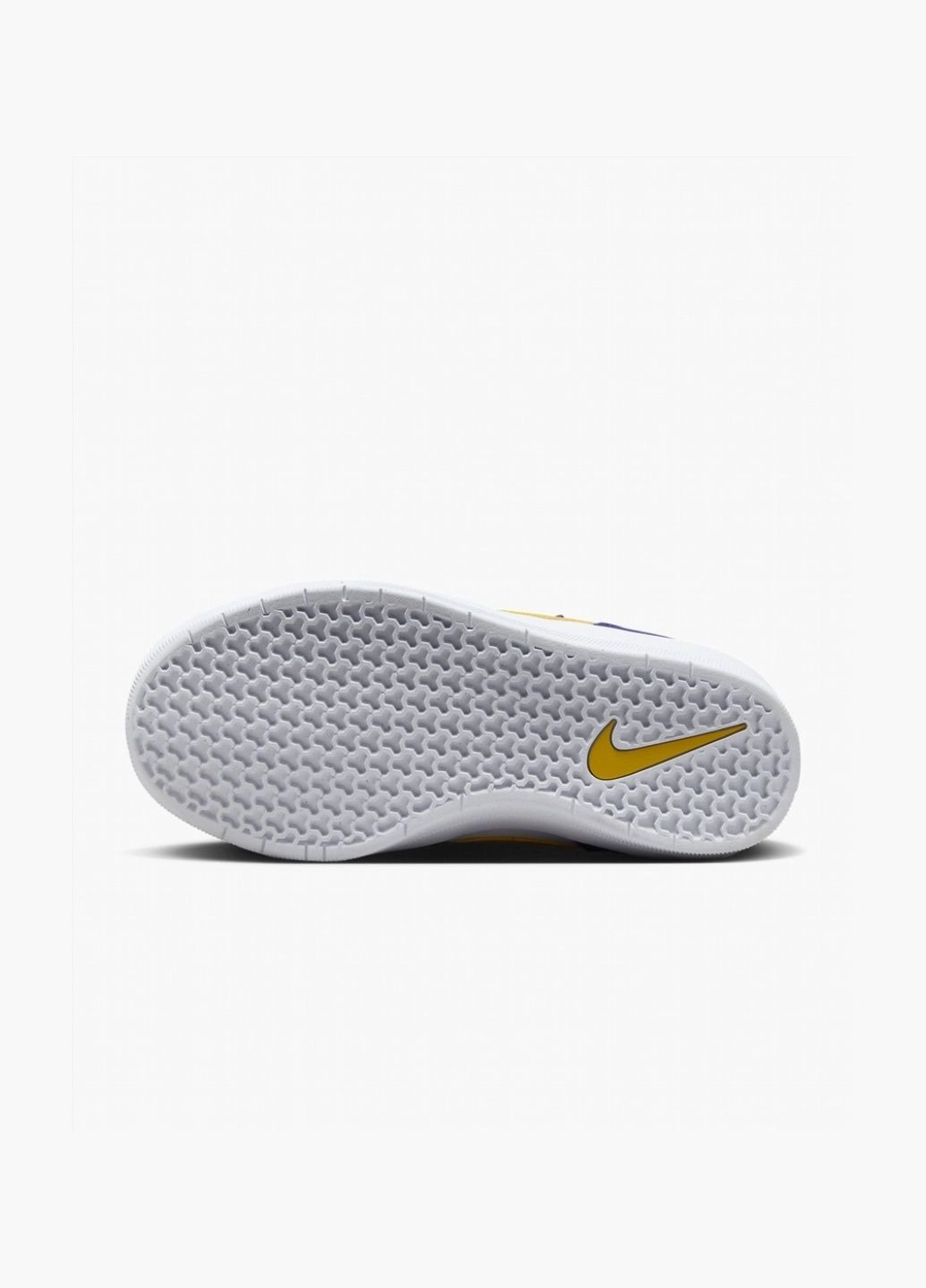 Белые всесезонные кроссовки унисекс sb force 58 skate shoes white/violet dv5477-500 Nike