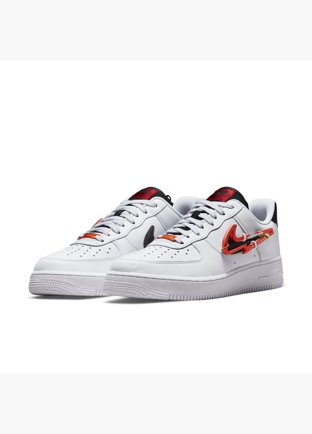 Білі кросівки чоловічі air force 1 low premium white dh7579-100 Nike