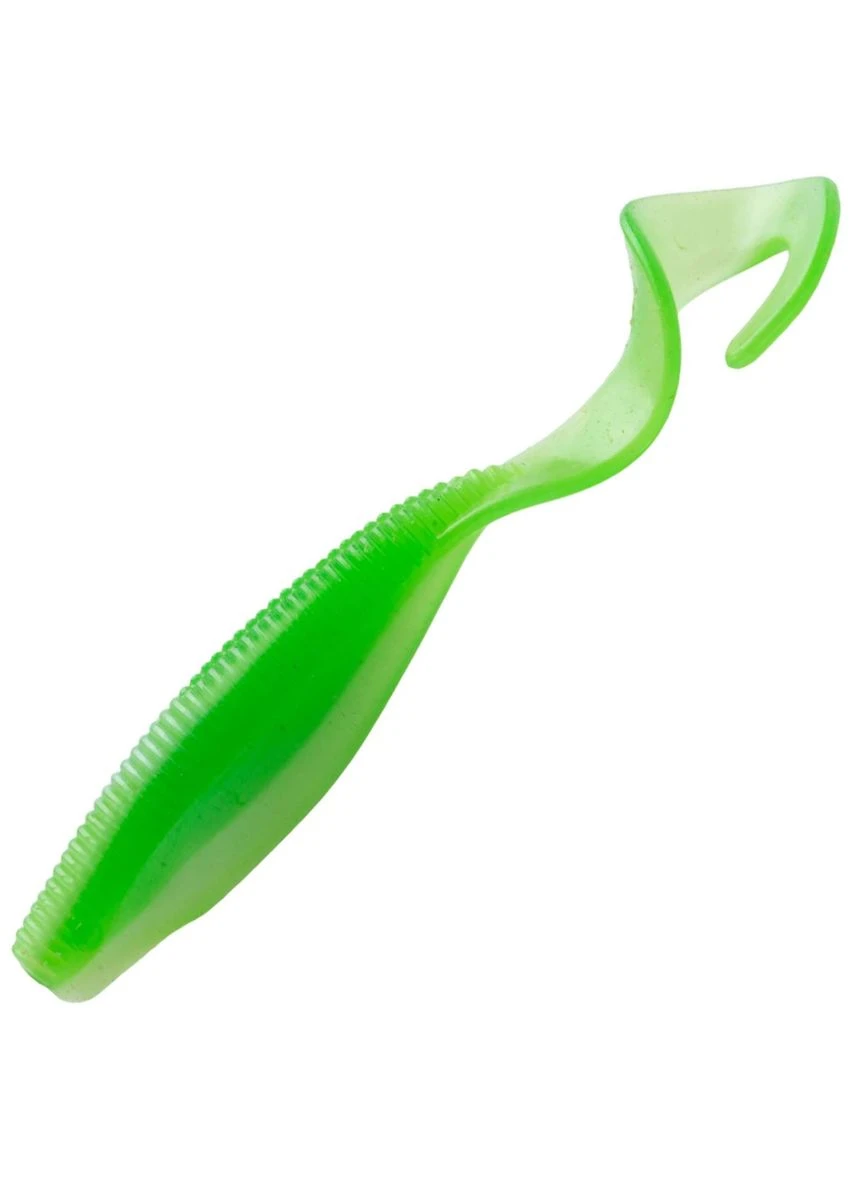Плаваючий силікон ZMAN Scented Curly Tailz 4" 5 шт/уп #Lime/Pearl Z-MAN (395941949)