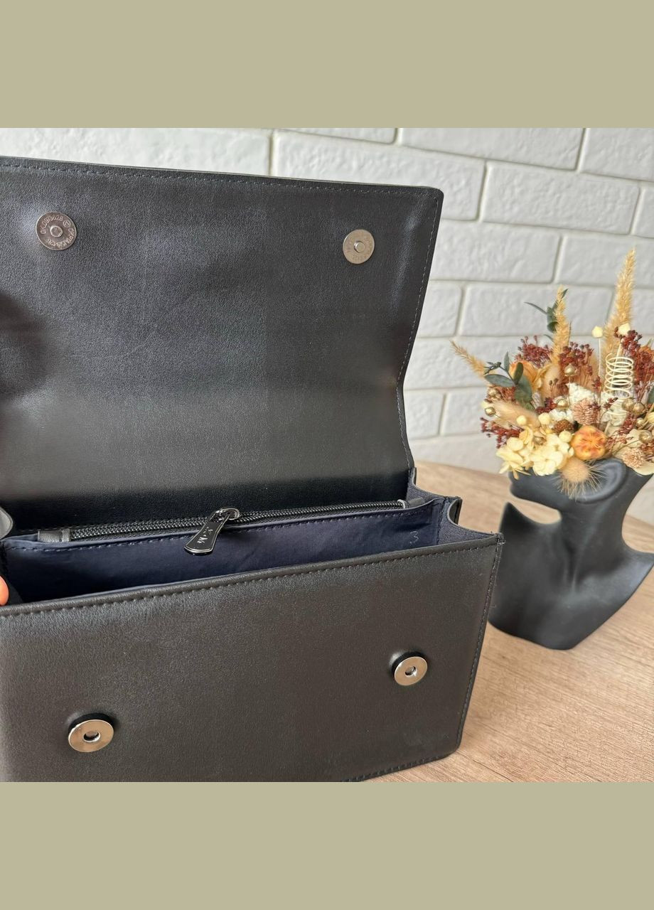 Стильна жіноча міні сумка на плече сумка клатч Чорний No Brand (298998130)