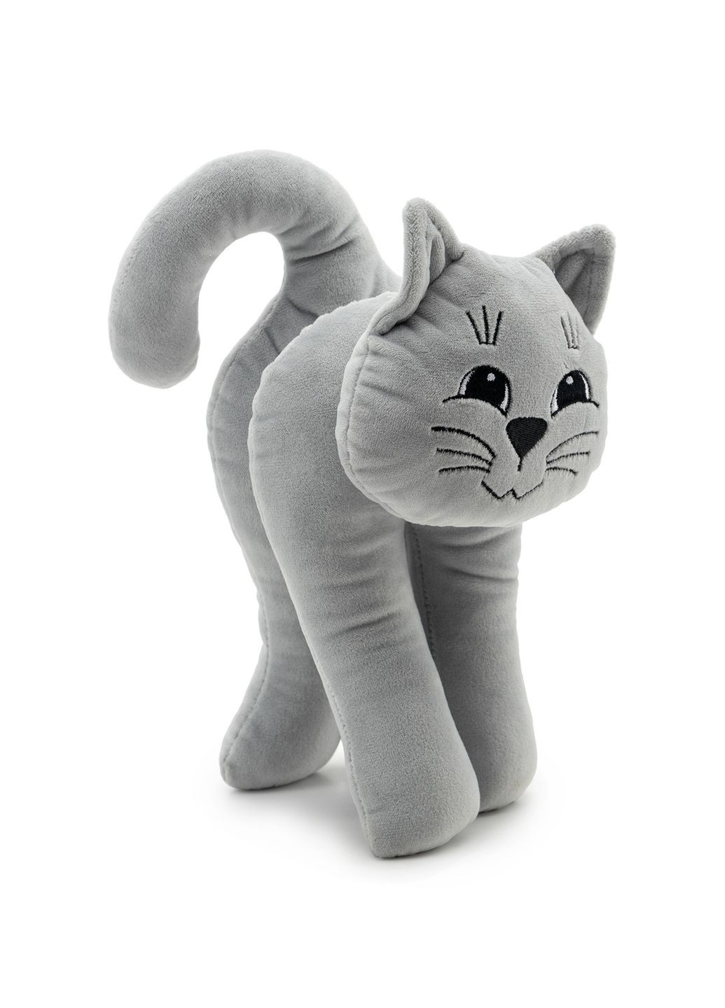 Мягкая игрушка Котик "Коржик" цвет серый ЦБ-00236520 Гулівер Країна (282925578)