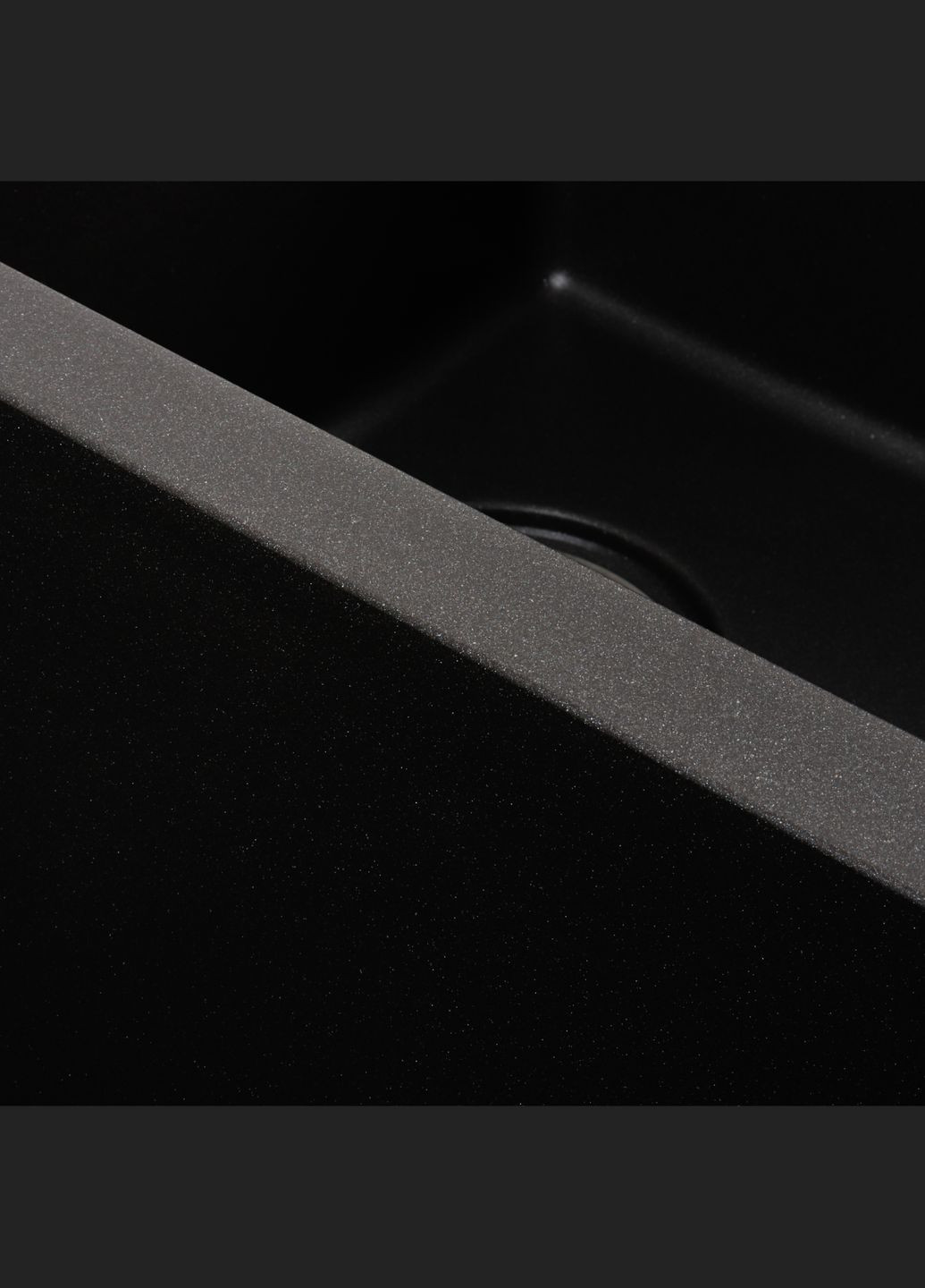 Гранітна мийка для кухні 7850 HARMONY матовий Моріон Platinum (277697072)