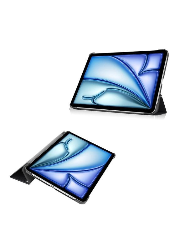 Чехол-книга Smart Case для Apple iPad Air 11" M2/M3 (2024/2025) Black Abstraction (711598) BeCover (351560007)