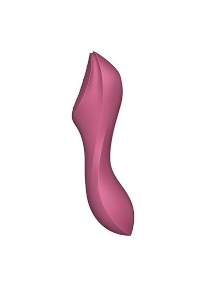 Вакуумный стимулятор с вибрацией Satisfyer Curvy Trinity 3 Red No Brand (366879573)