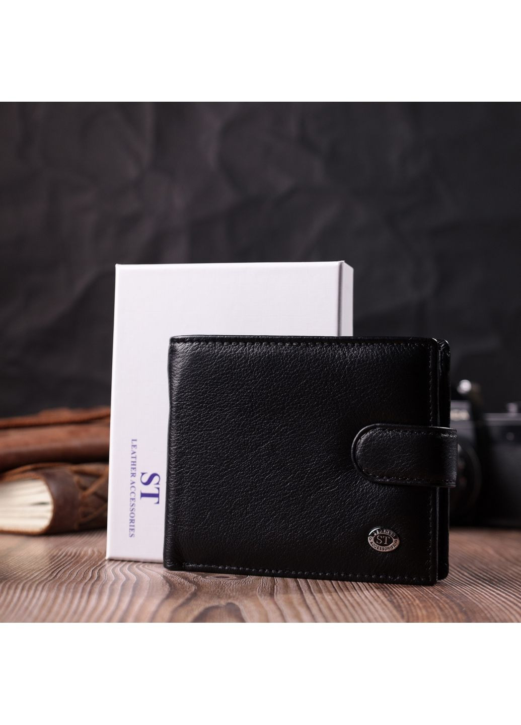 Чоловічий шкіряний гаманець st leather (288135165)