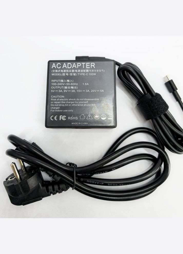 Адаптер питания для ноутбука Asus ROG Flow Z13 20V 5A 100W (код: A20-100P1A ) Foxsur (331613571)