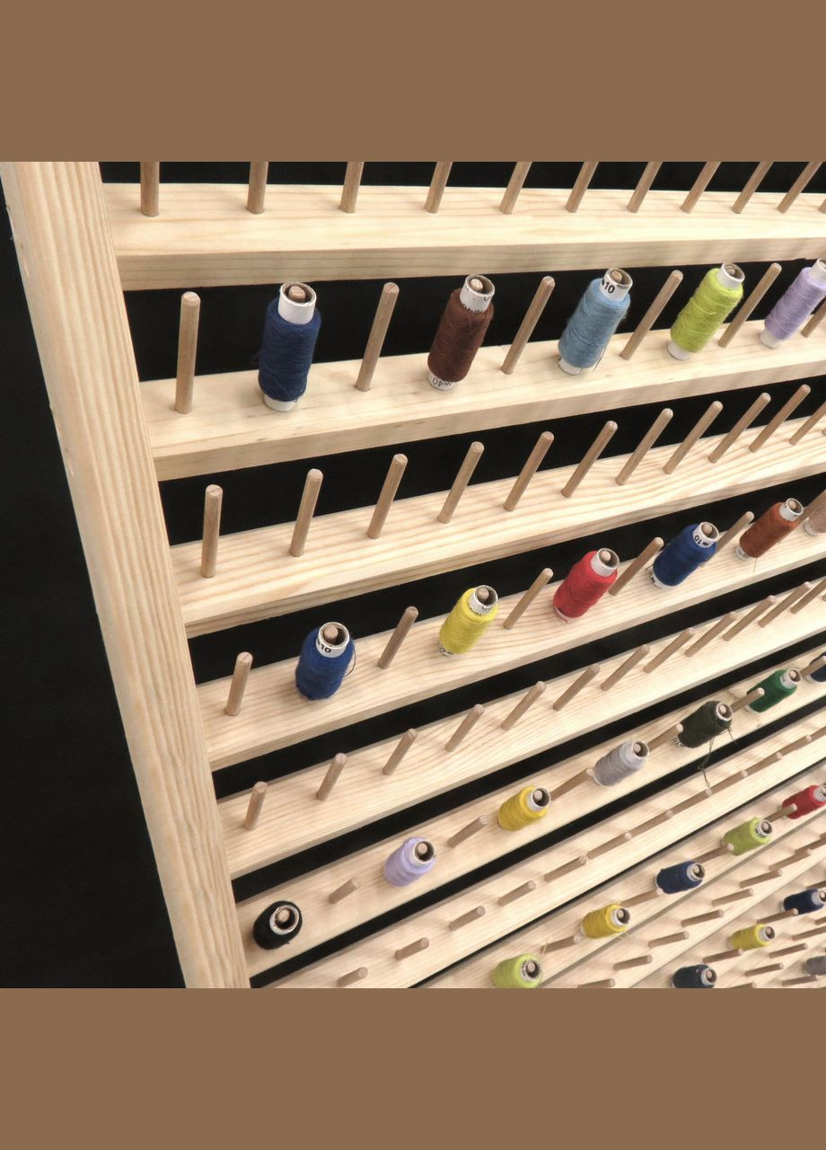 Органайзер для ниток з дерева Омбре 418 (НТК-4183000) No Brand (328911499)