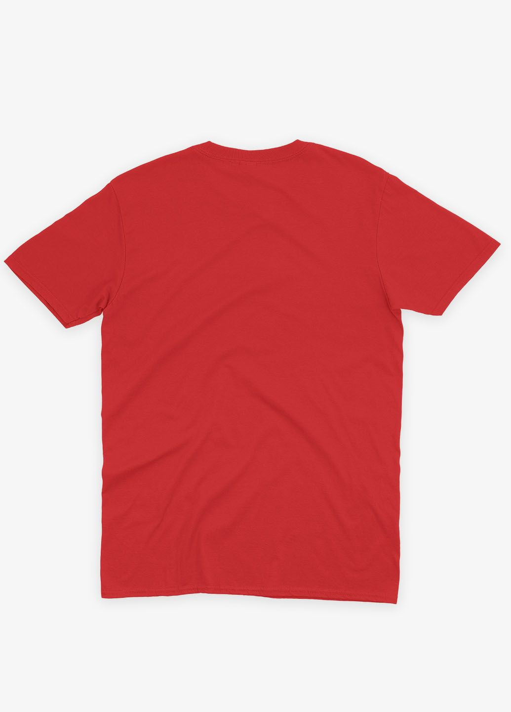 Красная демисезонная футболка для девочки с патриотическим принтом добрый вечер (ts001-2-sre-005-1-047-g) Modno