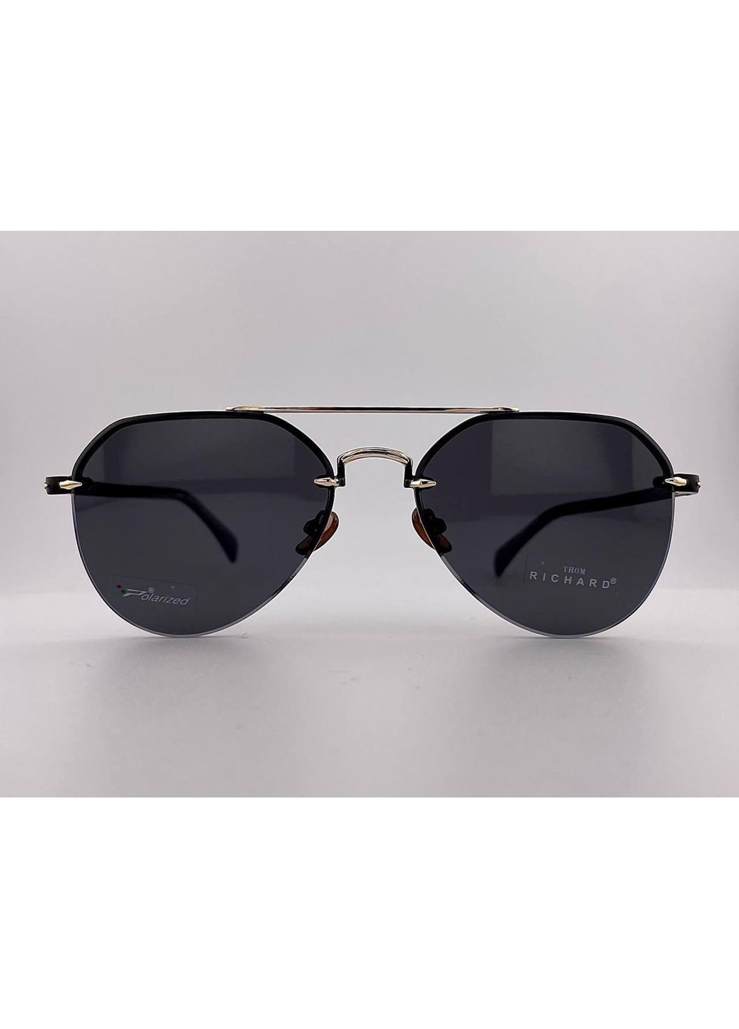 Сонцезахисні окуляри TR9517 COL.01-P1 Polarized з поляризацією.Чорний Thom RICHARD (350886934)
