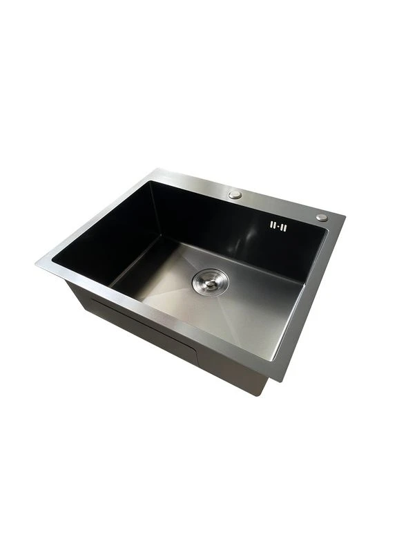 Мойка MH5843 Micro Decor Graphite (3.0/0.8) из нерж. стали (цвет графит) (MI8217) Mixxus (392430152)