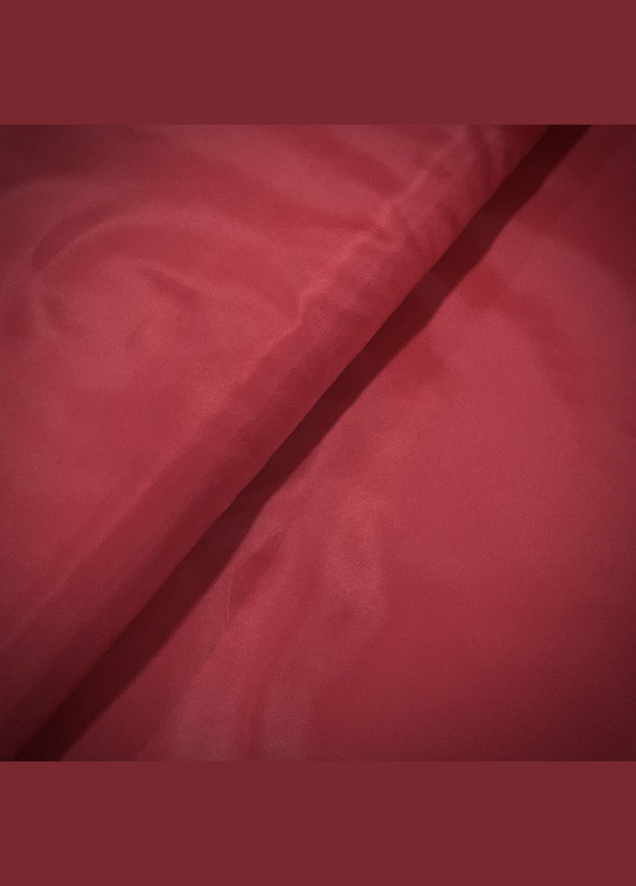 Ткань подкладочная полиэстер красная пог. м. No Brand (329743664)