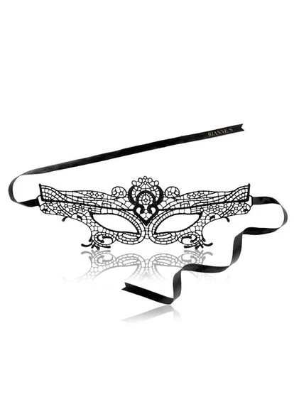 Ажурна маска на обличчя - Masque III зі стрічками-зав'язками RIANNE S (387124998)