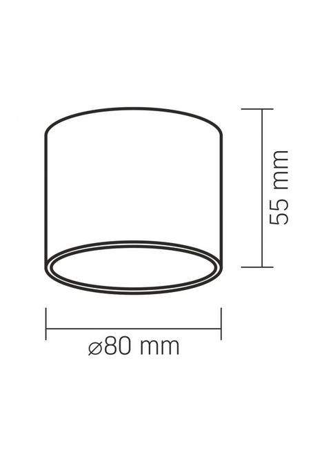 Світильник точковий Videx VL-SPF26A-W (354228535)
