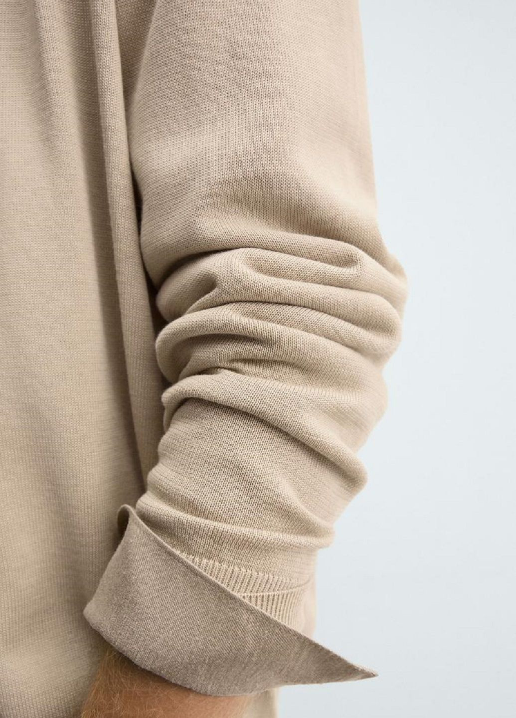 Бежевый демисезонный кардиган Zara