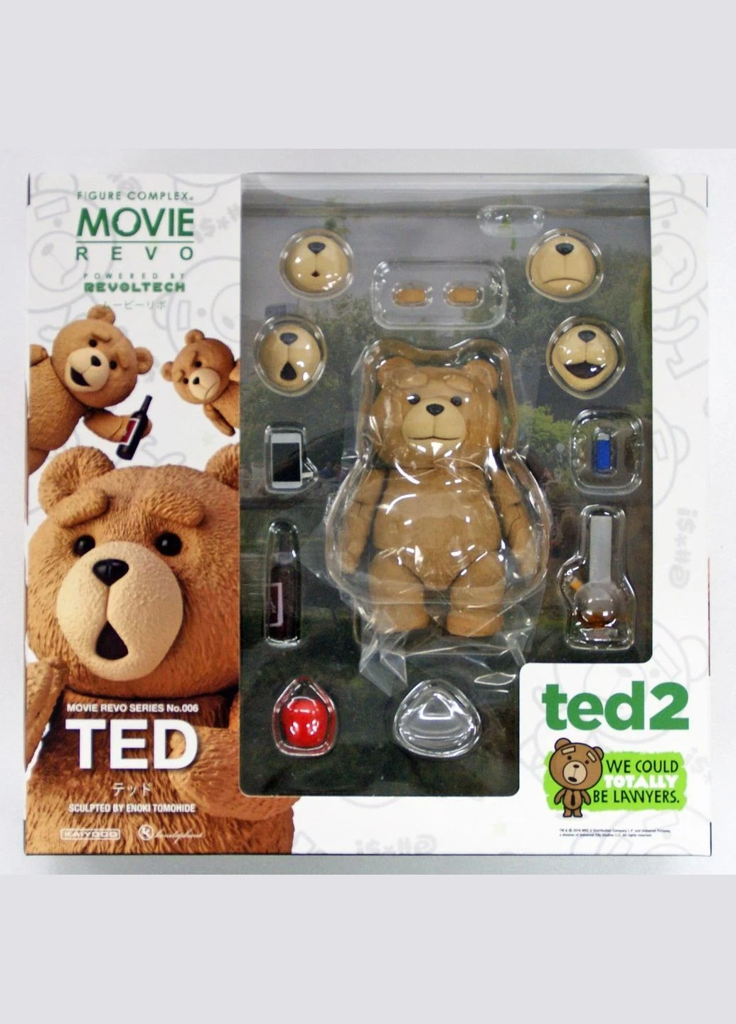 Фигурка Kaiyodo Revoltech мишка Тедди Третий лишний 2 Ted 2 - Teddy Action Figure 9 см movies Т2 Funko (317259999)