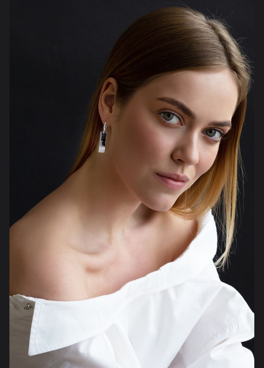 Серебряные серьги (4978) IRIJ (331016777)