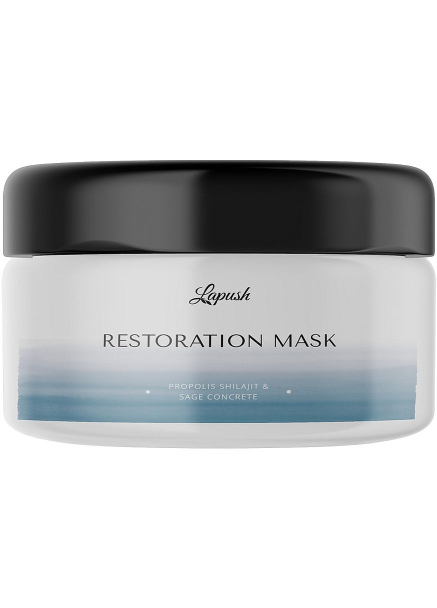 Маска для восстановления волос Propolis Shilajit And Sage Concrete Hair Restoration Mask 350ml (874420-31020133) Lapush (368641881)