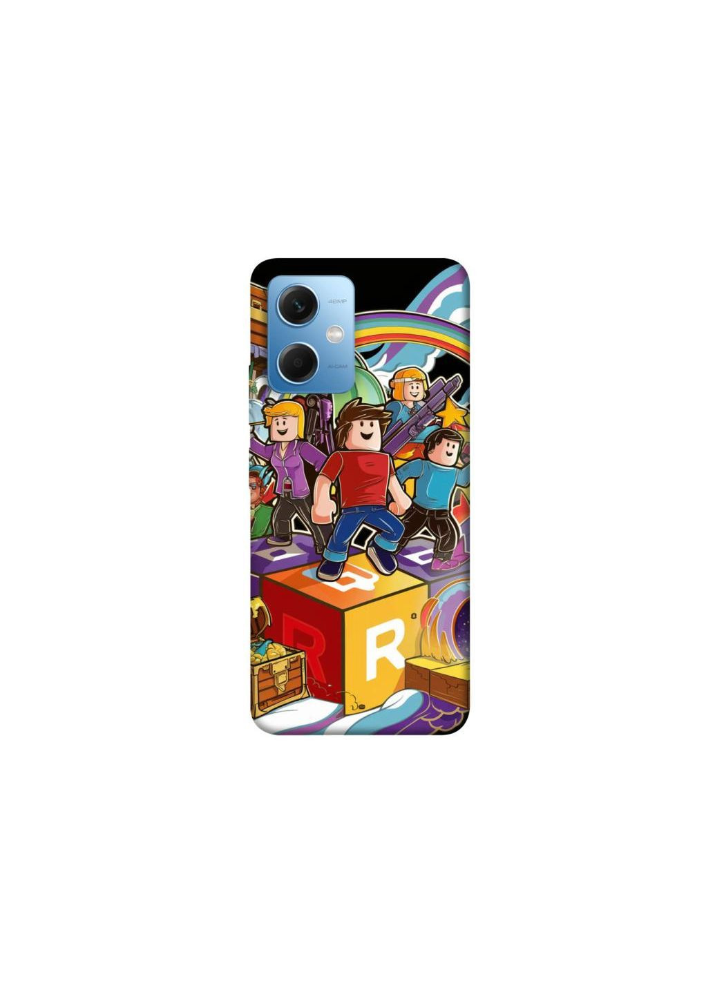 Чехол на Xiaomi Redmi Note 12 5G Roblox family Frontalka (354356004)