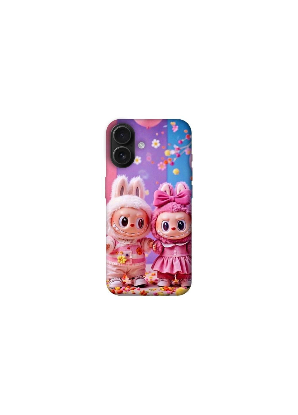 Чохол на Apple iPhone 16 Labubu twins ver.2 Frontalka (361984436)