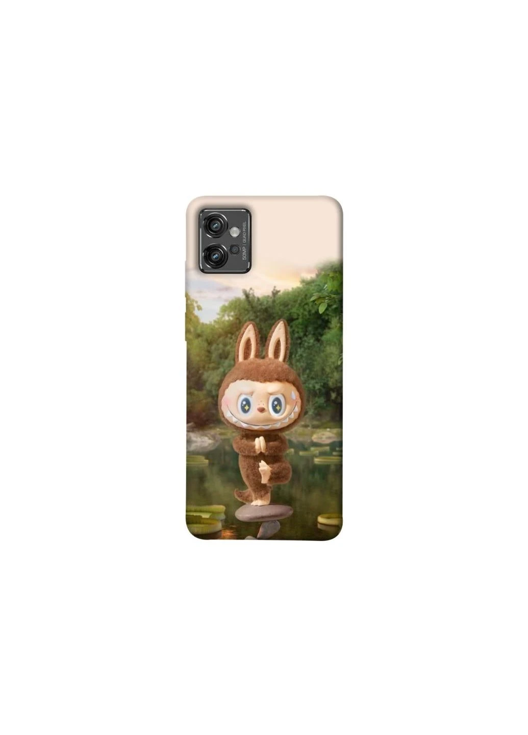 Чохол на Motorola Moto G32 Labubu Yoga Frontalka (354652795)