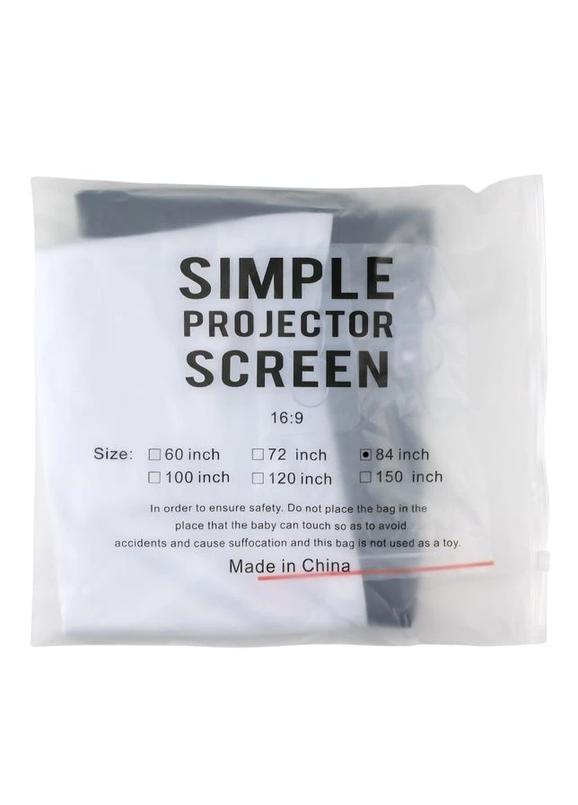 Екран для проектора 84" 16:9 No Brand (387647663)