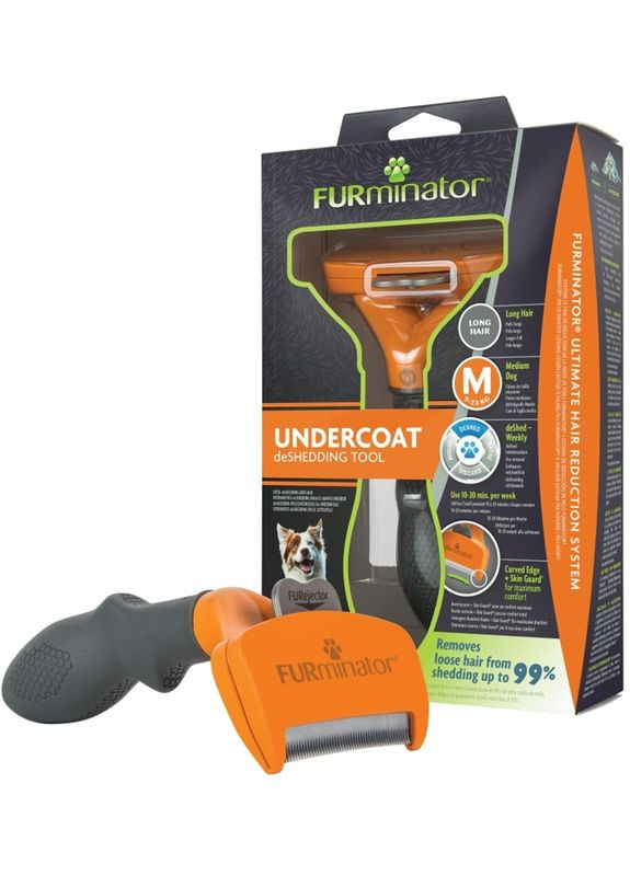 Фурминатор для собак с длинной шерстью размер M Furminator (334586834)