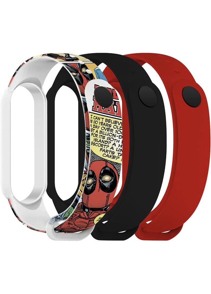 Комплект ремешков для Xiaomi Mi Band 7/6/5 DP Comix 3шт (ARM77058) ArmorStandart (323122428)