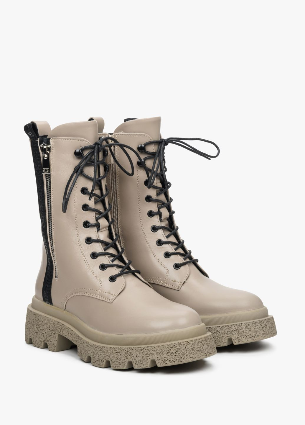 Черевики, колір бежевий Estro (324030679)