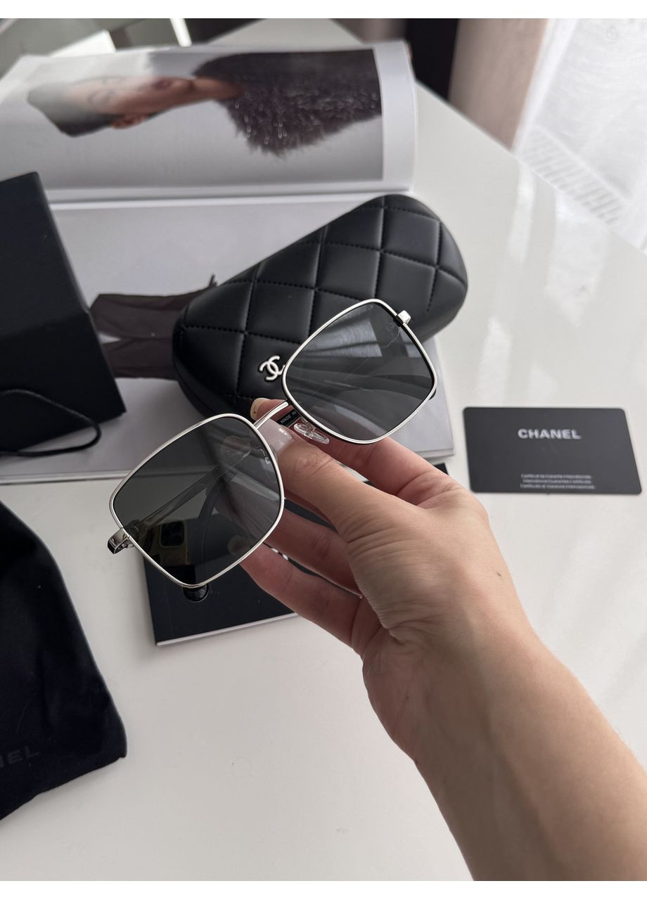 Очки Black/Silver 2219 C.418 S No Brand (365783178)