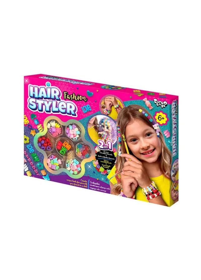 Набір для плетіння "Hair Styler. Fashion" 2 в 1 Dankotoys (294726745)