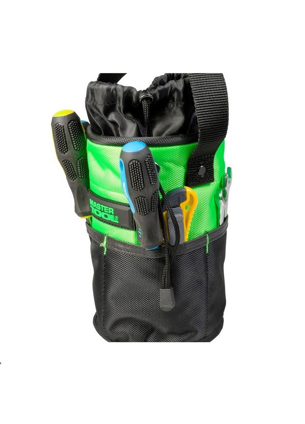 Сумка для інструментів відкрита 220х145 мм, 10 кишень, посилене дно Master Tool (288048423)