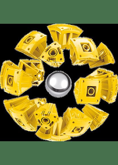 Конструктор магнитныйGeomag KOR Pantone Yellow | Магнитный конструктор Геомаг Кор желтый PF.800.675.00 GEOMAG (301791266)