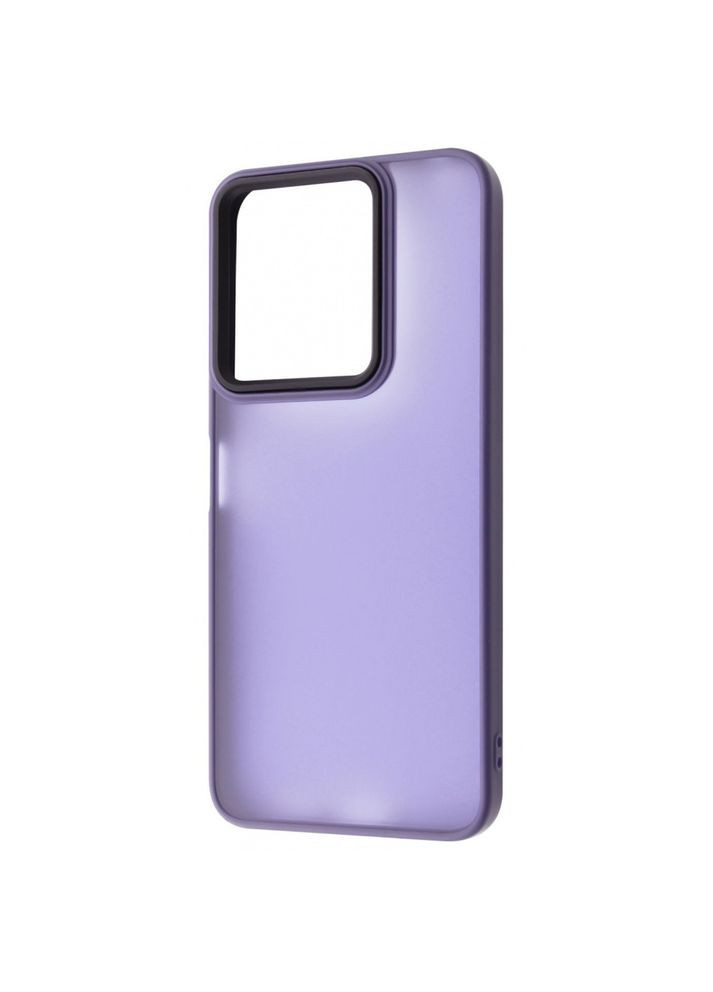 Чохол Matte Color Case для Xiaomi Redmi 13 4G/Poco M6 4G/Note 13R Light Purple Wave (305773973)