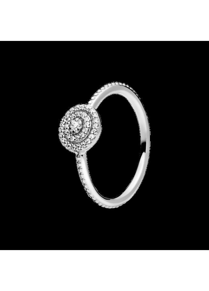 Серебряное кольцо Пандора "Элегантное сияние" 190986CZ Kabluchka (355346508)