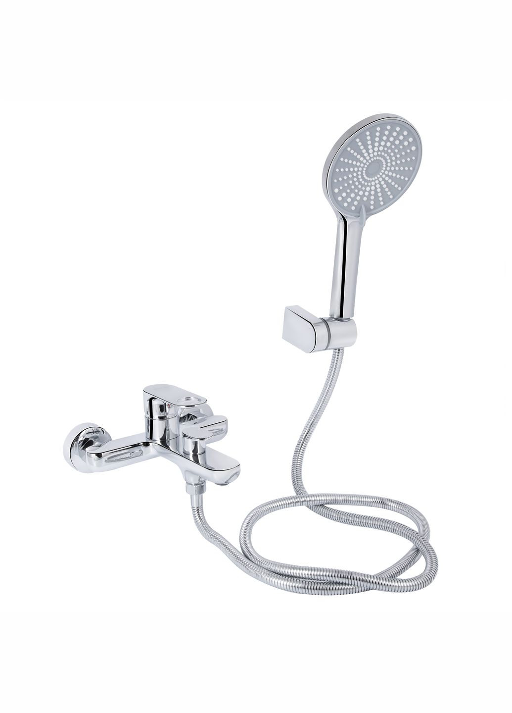 Змішувач для ванни Jay (з душовим гарнітуром) QTJAY259CRM45541 Chrome Qtap (323485639)