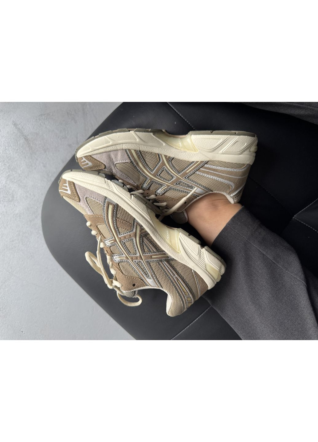 Кросівки жіночі та чоловічі Asics Gel-1130 Brown Beige | Асікс Гель-1149 коричневі демісезони (372795548)