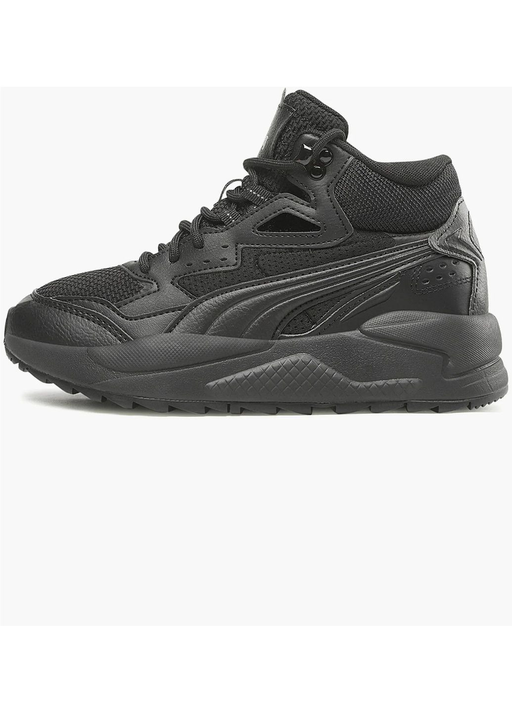 Кроссовки женские X-Ray Mid Wtr Jr Black 387385-01 Puma чёрные (364838633)