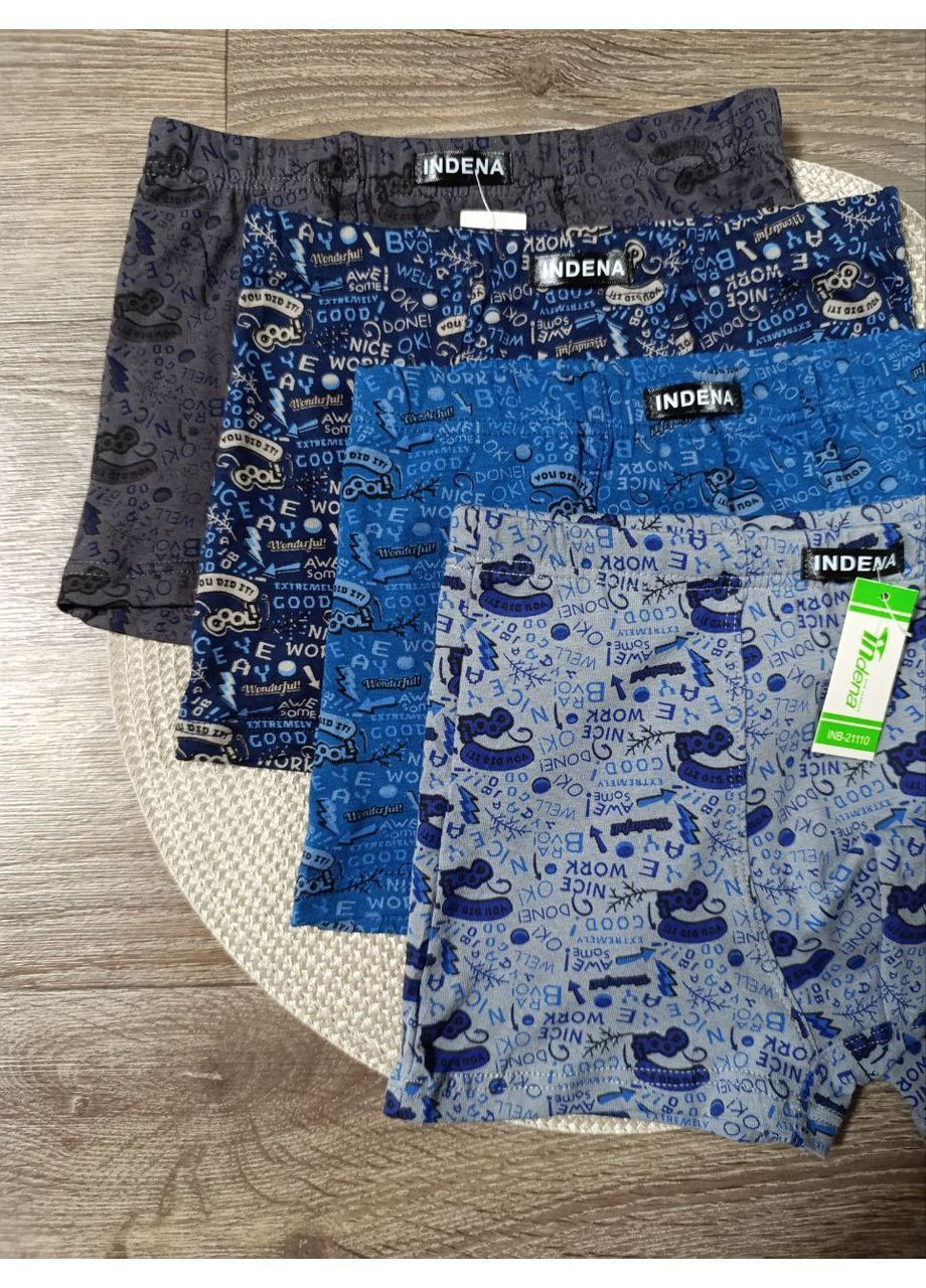 Трусики-боксери дитячі, бавовняні, на хлопчика, Indena (367159868)