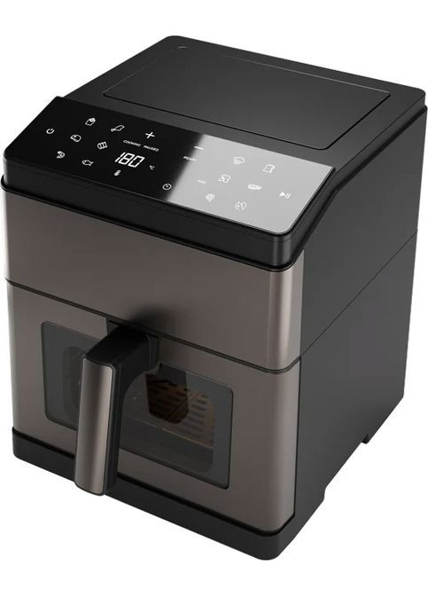 Мультипечь KUMADAI AFR-8000 1800Вт/чаша 8л/программ:12/сенсорное управление/смотровое окно/коричневый AIWA (360394011)