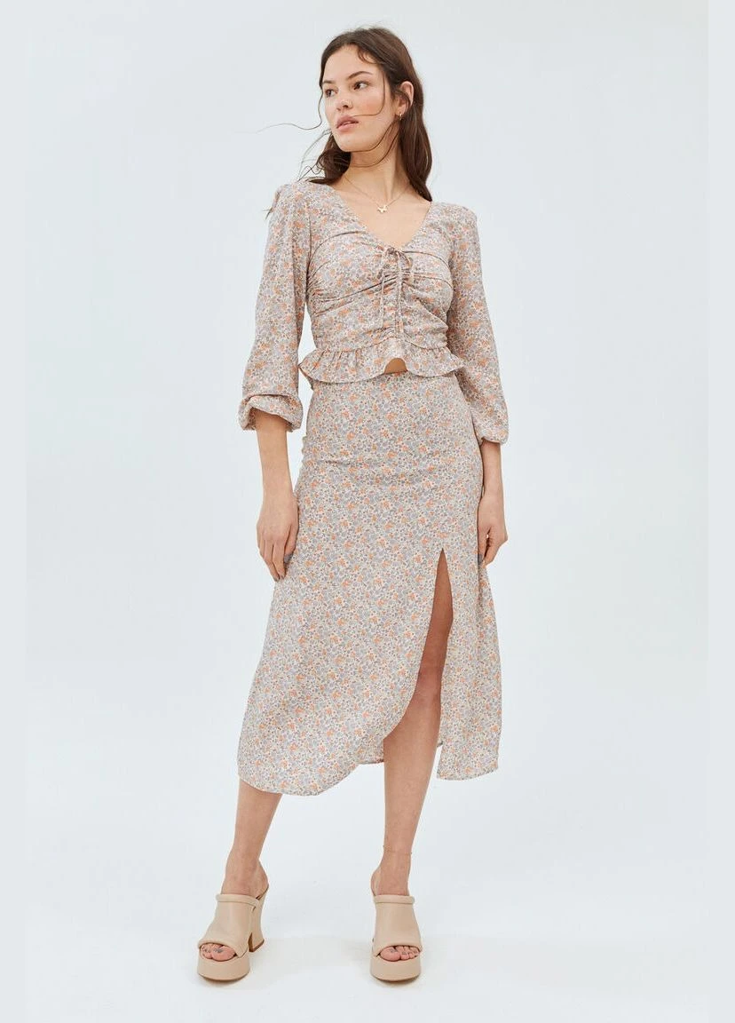 Белая юбка H&M