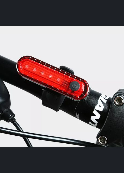 Велосипедный фонарь 0701183 Red габаритный с креплением задний велофонарь аккумуляторный 34шт West Biking (352013243)