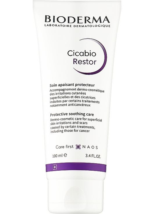 Заспокійливий захисний засіб Cicabio Restor Protective Soothing Care 100ml (807552-34978291) Bioderma (368650159)