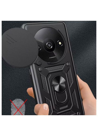 Чохол до мобільного телефона (711319) BeCover Military Xiaomi Redmi A3 4G Black (357237731)