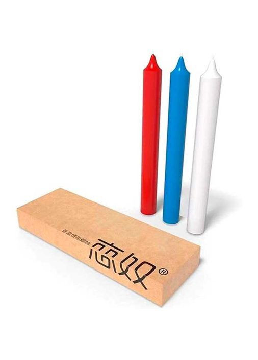 Набор длинных БДСМ свечей для эротических игр с воском — Садо-мазо No Brand (366892064)