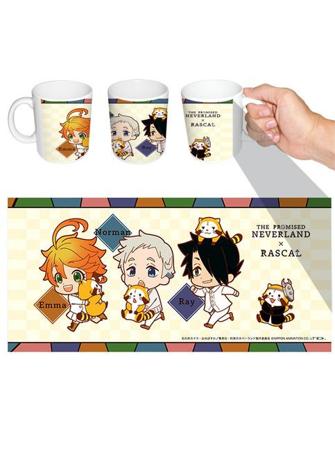 Чашка біла аніме Обіцяний Неверленд (z0822) No Brand (327003885)