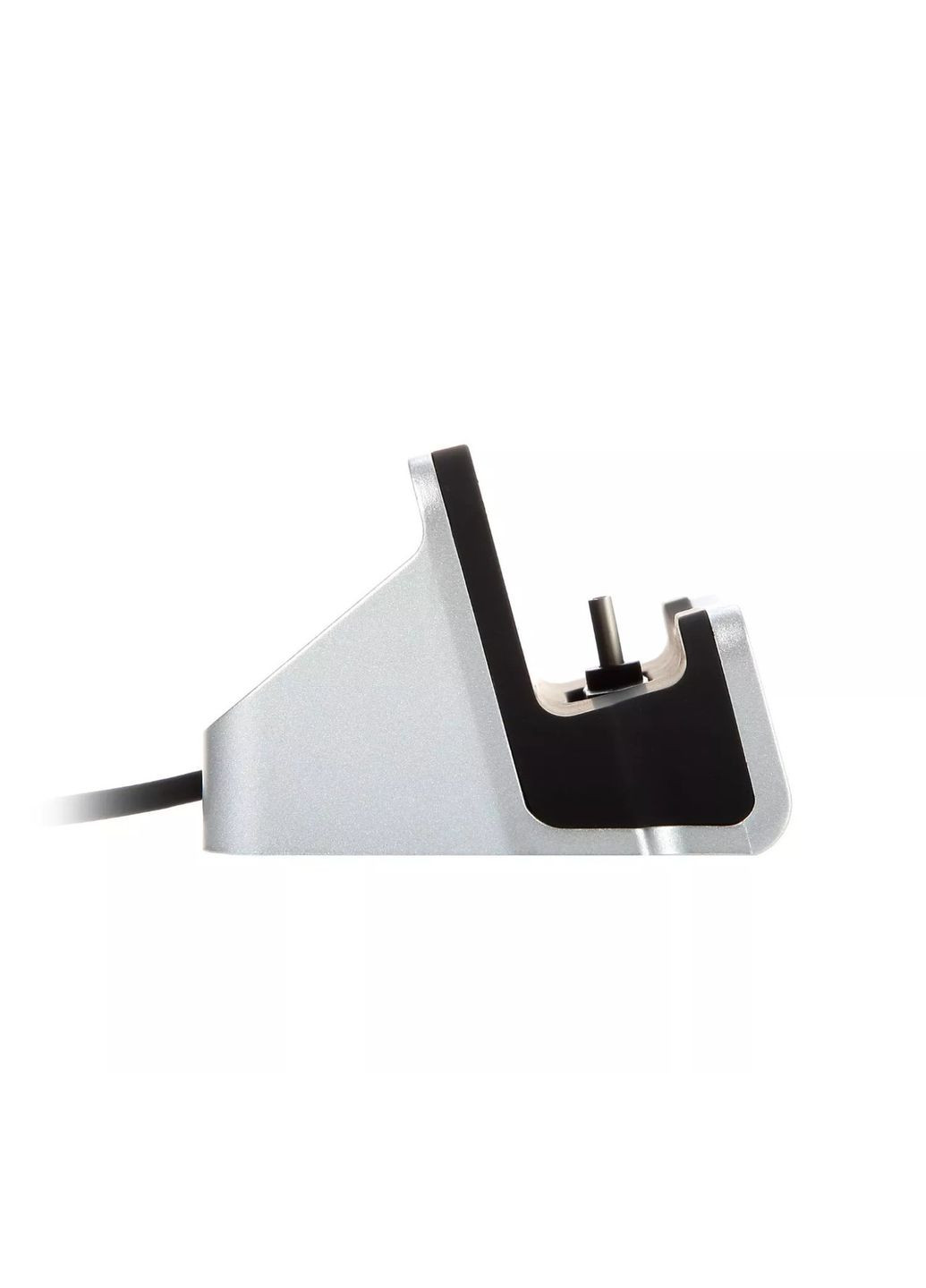 Док-станция, зарядное устройство, подставка с выходом micro USB для Android (серебристый) China (366874837)