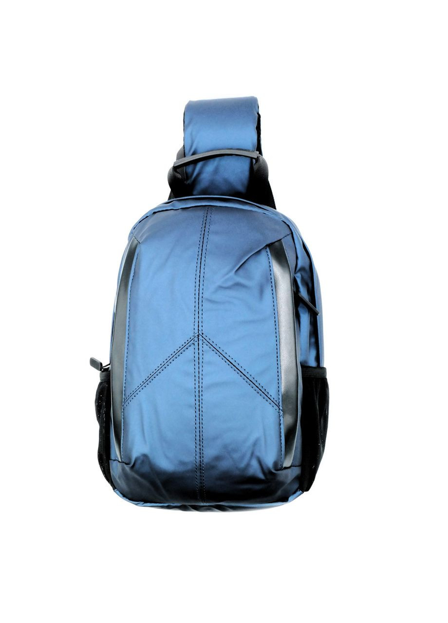 Сумка-слінг Синя водонепроникна через плече для жінок і чоловіків спортивна нагрудна сумка ProDobro (364672328)