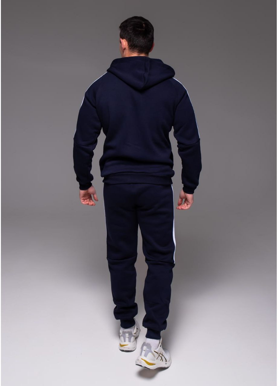 Мужской утепленный спортивный костюм на манжетах. No Brand (364869401)