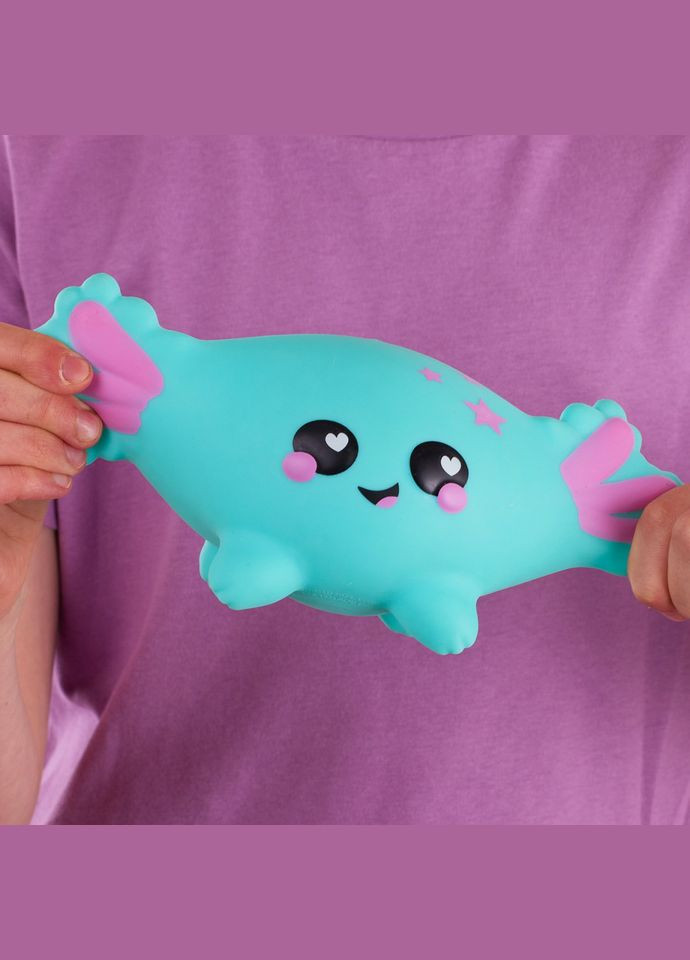 Коллекционная игрушка-антистресс "Аксолотль Нудл" 08226 серии Luvzees Smooshzees (344447627)
