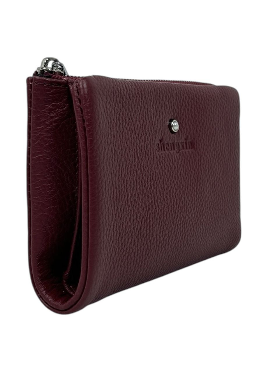 Жіночий гаманець з натуральної шкіри 0811 блакитний 13.5 х 9.5 х 2 No Brand (371682154)